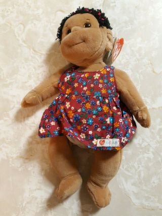 Ty Beanie Kids Collectable Ty Cutie Dec.  26,  1996 10 Inch W/tags Cond.