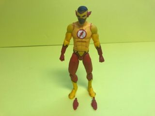 Dc Multiverse Lobo Series Kid Flash (wallace West) Figure Loose Complete - No Cnc
