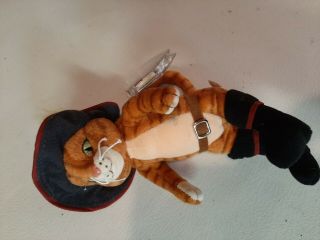Ty Beanie Baby - Puss In Boots The Cat - - Retired