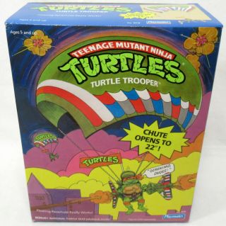 Vintage Tmnt Ninja Turtles Turtle Trooper 100 Complete W/ Box