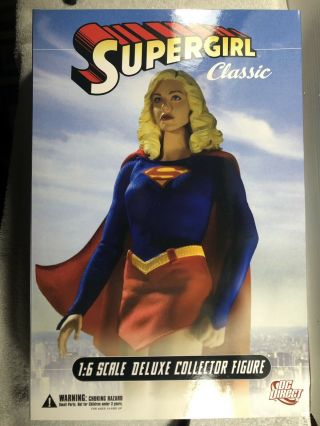 Supergirl Classic 1:6 Scale Deluxe Collector Figure Dc Direct N.  I.  B (2009)