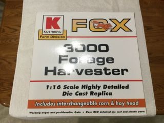 Fox 3000 Forage Harvester by Spec Cast 1:16 scale Highly Detailed Die Cast 5