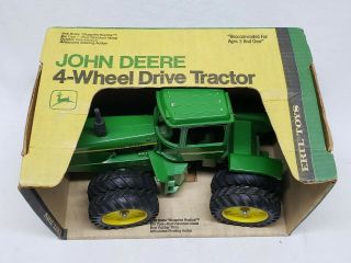 Vintage John Deere 8630 4wd Tractor In Yellow Top Box 1/16 Scale By Ertl 3