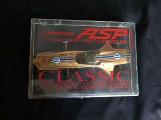 Vintage 1966 1/24 Scale Competition Asp Slot Car By Classic Industries