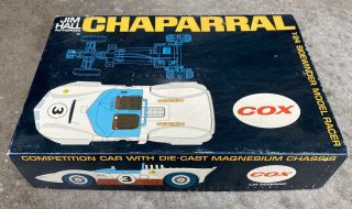Cox Jim Hall Authorized Chaparral 1:24 Sidewinder Model Racer