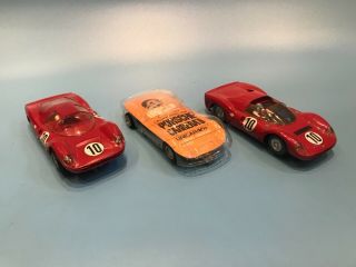 1/24 Unicar,  Ferrari 330p4 Spider,  Ferrari 330 P4 Berlinetta,  Porsche Carrera 6