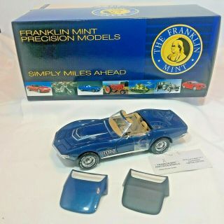 Franklin 1972 Corvette Convertible LT - 1 Limited Edition - Boxes Papers 4