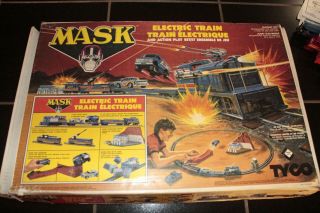 Tyco M.  A.  S.  K.  Mask Train Set Boulder Hill