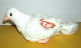 Ty Beanie Babies Serenity The White Peace Dove Bird