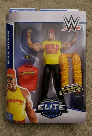 Hulk Hogan Mattel Wwe Elite Series 34 Wrestling Figure Mattel 2014 -
