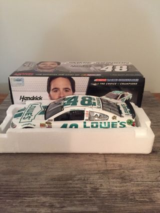 RARE 2013 JIMMIE JOHNSON LOWES EMERALD GREEN HENDRICK MOTORSPORTS ONLY 719 MADE 2