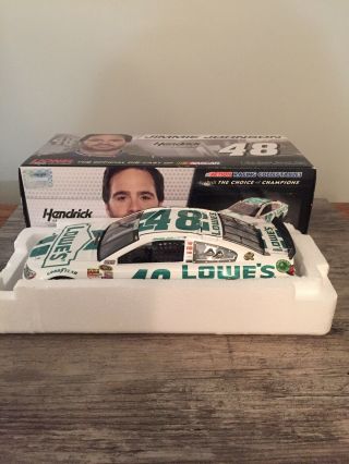RARE 2013 JIMMIE JOHNSON LOWES EMERALD GREEN HENDRICK MOTORSPORTS ONLY 719 MADE 3