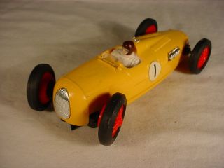 Vintage Scalextric Auto Union C71 Yellow 1965 Unboxed See Photos And Description