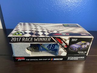 Jimmie Johnson 2017 Dover Win 1/24 Arc Raced Version Diecast | Final Win