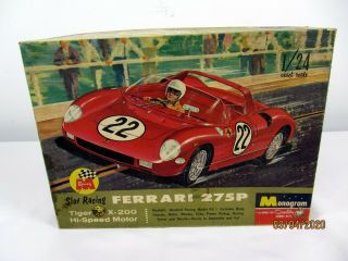 Monogram 1/24 Ferrari 275p Slot Racing Car 