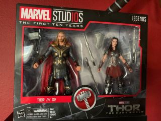 Marvel Legends Studios The First 10 Years | Thor The Dark World: Thor & Sif