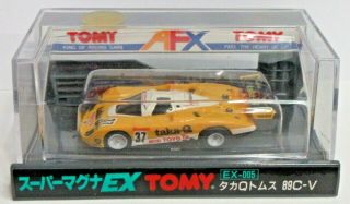 Afx Tomy Ex - 005 Toyota 88c Taka - Q 37 Le Mans Ho Slot Car S1