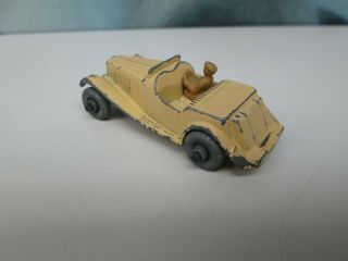 Matchbox/ Lesney 19a Mg Midget Td Cream - Without Spare Wheel - Pre - Production