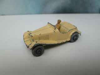 Matchbox/ Lesney 19a MG Midget TD Cream - Without Spare Wheel - Pre - Production 2