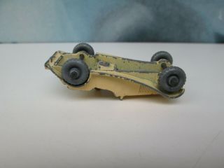 Matchbox/ Lesney 19a MG Midget TD Cream - Without Spare Wheel - Pre - Production 6