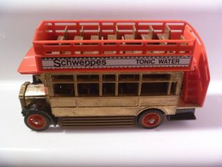 Vintage Matchbox & Lesney Pre - Production Moy Models Of Yesteryear Bus Aec Brass