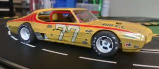 Mpc Gto Superstocker Slot Car.  1/25 H&r Racing Chassis.  18,  000rpm Motor.