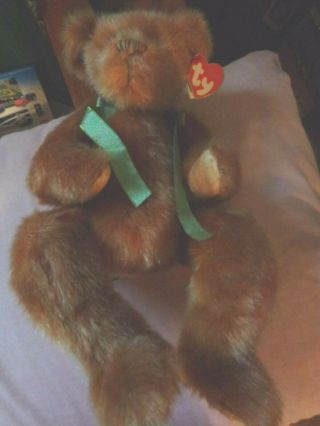 Ty Classic Skootch Teddy Bear 14 Inches Plush Stuffed Animal Retired 2000