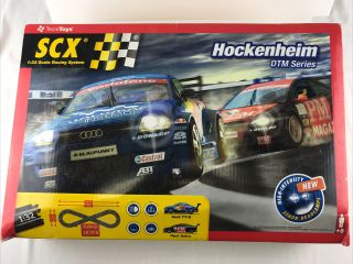Scx Tecnitoys San Remo 1/32 Scale Slot Car Set 16.  7ft Hockenheim Dtm Series