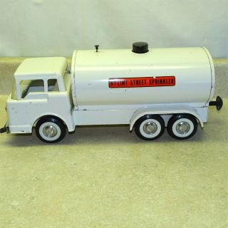 Vintage Nylint Street Sprinkler Truck,  Pressed Steel Toy Vehicle