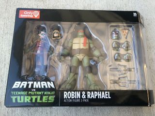 Dc Collectibles Batman Vs Tmnt Robin & Raphael Figure Set