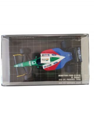Minichamps Diecast 1:43 Benetton Ford B189b N.  Piquet Usa Gp Phoenix 1990