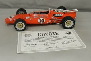 1967 Carousel 1 Coyote Indy 500 14 Aj Foyt Sheraton Thompson 5038 1:18