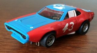 Aurora Afx Magnatraction Plymouth Road Runner Slot Car,  Race - Ready