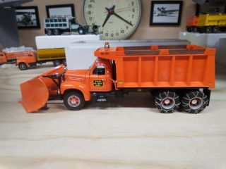 First Gear 1/25 1960 Mack B - 61 State Highway Dump Truck With Plow Mib