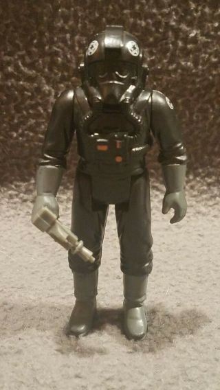 Star Wars Vintage Tie Fighter Pilot With Weapon
