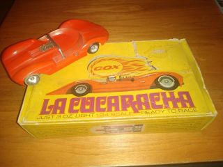 Cox La Cucaracha 1:24 Scale Slot Car & Box