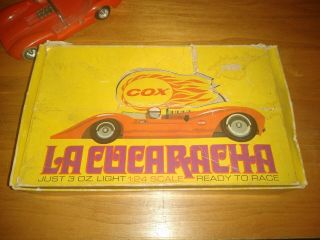 Cox La Cucaracha 1:24 Scale Slot Car & Box 2