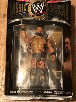The Barbarian Wwe Wwf Signed Autograph Classic Figure