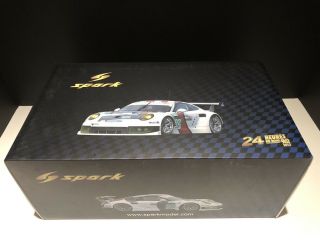 1/18 Spark Porsche 911 991 GT3 RSR 92 2013 Le Mans Pro Class Winner RARE 4