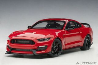 Ford Mustang Shelby Gt350r (race Red) 1/18 Autoart 72935