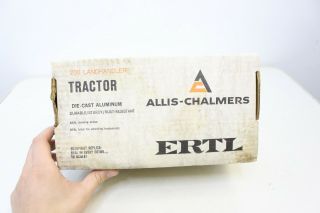 Vintage Allis Chalmers 200 Landhandler Tractor 1/16th Ertl w/ Box Toy 5