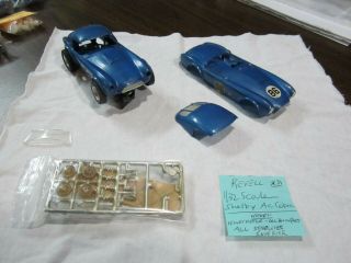 Vintage Revell 1/32 Scale Cobra Ford Slot Car Blue (see Pictures)