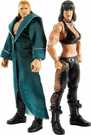 Chyna & Triple H Wwe Mattel Elite 2 - Pack Degeneration X Dx Action Figures Hhh