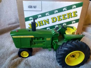 Vintage 1990 C&m Farm Toys 1/16 John Deere 4020 Nf Farm Toy Tractor