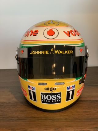 Lewis Hamilton 2011 Mclaren 1:2 Mini Helmet 1/2 Scale F1 World Champion No box 2