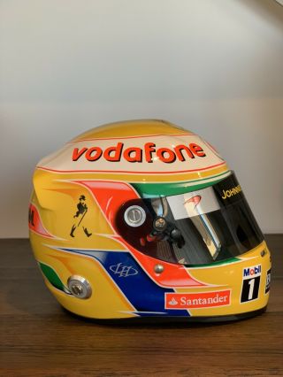 Lewis Hamilton 2011 Mclaren 1:2 Mini Helmet 1/2 Scale F1 World Champion No box 3