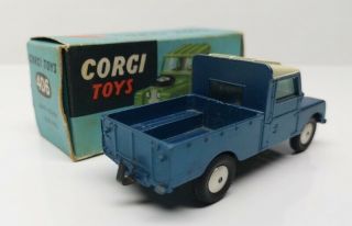 CORGI TOYS 406 LAND ROVER 109 W.  B.  (Blue) - MB 2