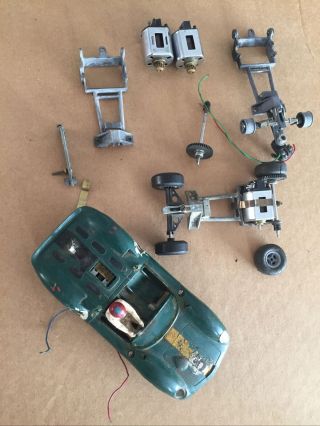 Cox Vintage 1 24 Scale Slot Car Lotus “pile” Parts