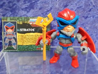 Motu Masters Of The Universe Loyal Subjects Series 1 Stratos Complete With Card