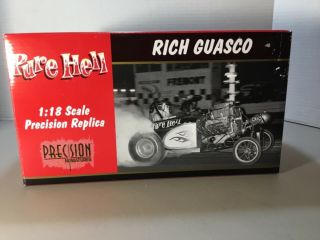 Rich Guasco Pure Hell 1/18 Diecast Precision Miniatures Ahra Fuel Altered Aaf/a